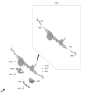 Diagram for Kia K900 Rack And Pinion - 57700J6000