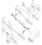 Diagram for Kia K900 CV Boot - 49542D2101