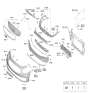 Diagram for 2019 Kia Stinger Emblem - 84105D2000