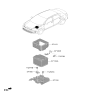 Diagram for Kia Rio Battery Terminal - 37180H8700