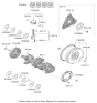 Diagram for 2021 Kia Rio Flywheel - 232002M000