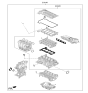Diagram for Kia Rio Cylinder Head Gasket - 209102MV00