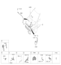 Diagram for 2023 Kia Rio Battery Cable - 91850H9560