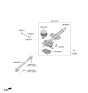 Diagram for Kia Rio Steering Shaft - 56400H5000