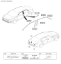Diagram for 2021 Kia Rio Emblem - 86310H9BA0