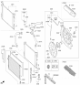 Diagram for Kia Rio Fan Motor - 25386H9160