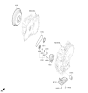 Diagram for 2020 Kia Rio Torque Converter - 451002F050