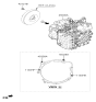 Diagram for 2018 Kia Rio Transmission Assembly - 480002H001