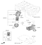 Diagram for 2024 Kia Forte Timing Cover - 213502B703