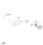 Diagram for 2023 Kia Rio Wheel Bearing - 52750F9100