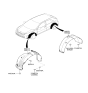 Diagram for Kia Rio Wheelhouse - 86822H9200