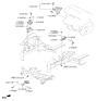 Diagram for Kia Rio Engine Mount - 21810H8110