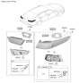 Diagram for Kia Optima Tail Light - 92402D4620