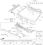 Diagram for Kia Optima Windshield - 86110D5110