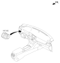 Diagram for Kia Optima Dimmer Switch - 93700D4100WK