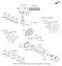 Diagram for 2024 Kia Forte Crankshaft - 91ZG62BX00