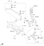 Diagram for Kia Control Arm - 54501C1000
