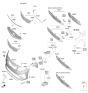 Diagram for 2019 Kia Optima Side Marker Light - 92304D5510