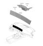 Diagram for Kia EV6 Speedometer - 94003CV000