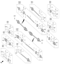 Diagram for Kia EV6 Axle Shaft - 49500CV000