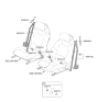 Diagram for 2026 Kia EV6 Seat Belt - 88810CV500WK