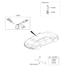 Diagram for 2026 Kia EV6 Car Key - 81996EZ000
