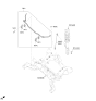 Diagram for 2026 Kia EV6 Sway Bar Bushing - 54813GI010