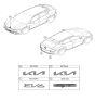 Diagram for Kia EV6 Emblem - 86320CV000