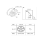 Diagram for 2025 Kia EV6 Wheel Cover - 52960CV810