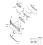 Diagram for 2025 Kia EV6 Bumper - 86510CVKB0