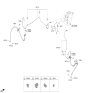 Diagram for 2026 Kia EV6 Brake Line - 58731CV000