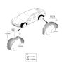 Diagram for 2026 Kia EV6 Wheelhouse - 86812CV700