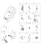 Diagram for 2022 Kia EV6 Air Bag Control Module - 95910CV100