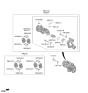 Diagram for Kia Niro Brake Caliper - 58210AT000