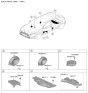 Diagram for 2026 Kia Niro Car Speakers - 96340AT000