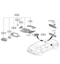 Diagram for 2025 Kia Niro Car Mirror - 87610AT420