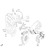 Diagram for 2026 Kia Niro Camshaft Position Sensor - 3935008HA0