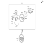 Diagram for 2025 Kia Niro Steering Wheel - 56100AT070DFS