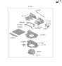 Diagram for 2025 Kia Niro Blower Motor - 97100AT000
