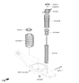 Diagram for 2026 Kia Niro Bump Stop - 55326AT000