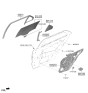 Diagram for 2025 Kia Niro Window Motor - 83460AT000