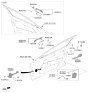 Diagram for 2026 Kia Niro Door Lock Actuator - 81310AT000