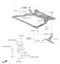 Diagram for 2025 Kia Niro Front Cross-Member - 62405AT000