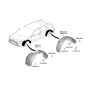 Diagram for 2026 Kia Niro Wheelhouse - 86812AT000