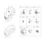 Diagram for 2026 Kia Niro Air Bag Control Module - 95910AT300