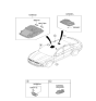 Diagram for 2026 Kia K5 Dome Light - 92800L2910WK