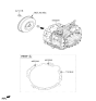Diagram for 2025 Kia K5 Transmission Assembly - 450004GGV5