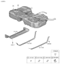 Diagram for 2025 Kia K5 Fuel Tank Strap - 31210L8700