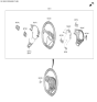 Diagram for 2025 Kia K5 Steering Wheel - 56110L2GA0QA1