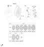 Diagram for 2026 Kia Niro Spare Wheel - 52910C1910